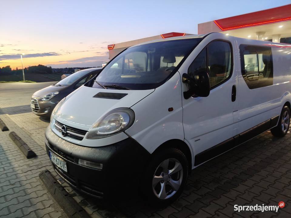 Opel Vivaro Kamper Trafic Primastar 100KM małopolskie Kraków