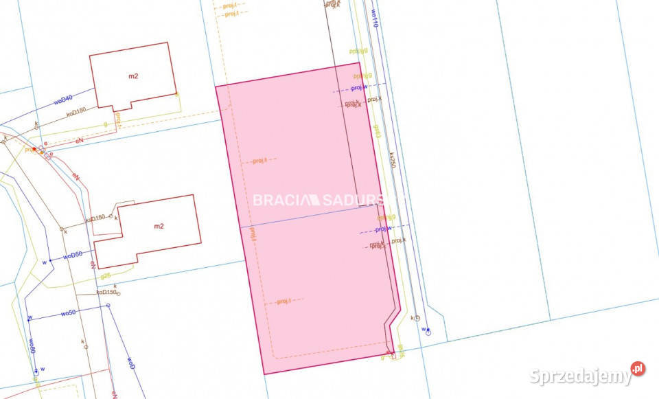 sprzedaży gruntu Kraków Jana Karcza 704m2 małopolskie