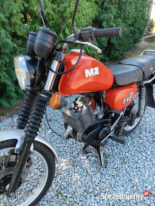 Motocykl MZ ETZ 125 1989 zarejestrowany opłacony pozostałe Kalisz