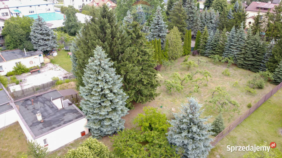 Działka budowlana 2100 m2 z domem Zakręt garaż