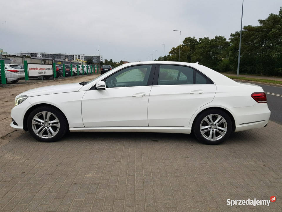 Mercedes E 220 E220 CDI Biała Perła Super Stan Włocławek sprzedam