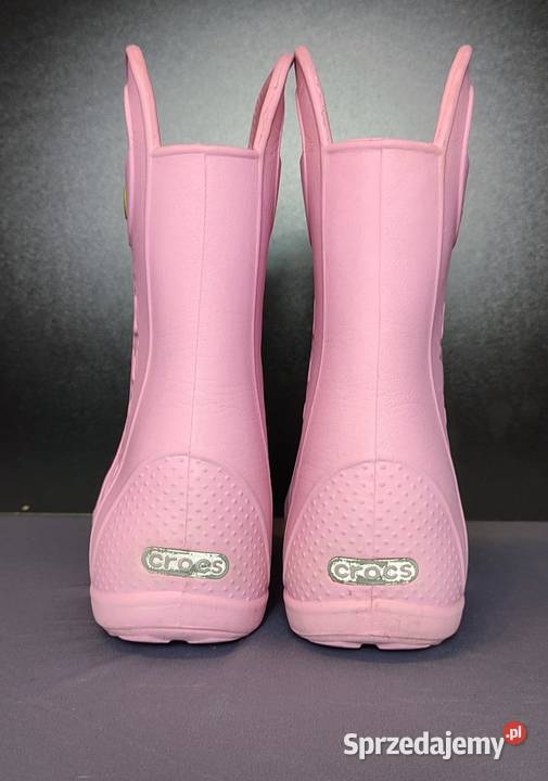 CROCS kalosze dziecięce rozmiar 3233 J1 różowe
