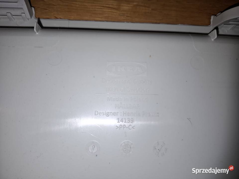 Pokrywa pokrywka kosza 22L IKEA HALLBAR ramka podkarpackie Rzeszów sprzedam
