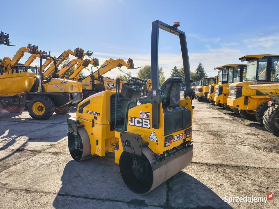 WALEC DROGOWY JCB VMT260120 ZAGĘSZCZARKA GRUNTU pełny VAT Krotoszyn