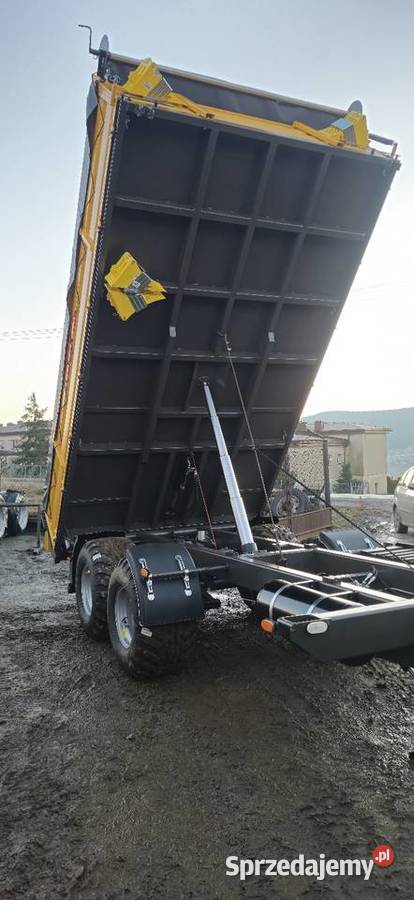 Nowa przyczepa rolnicza Tandem 255x450x65 FV Limanowa