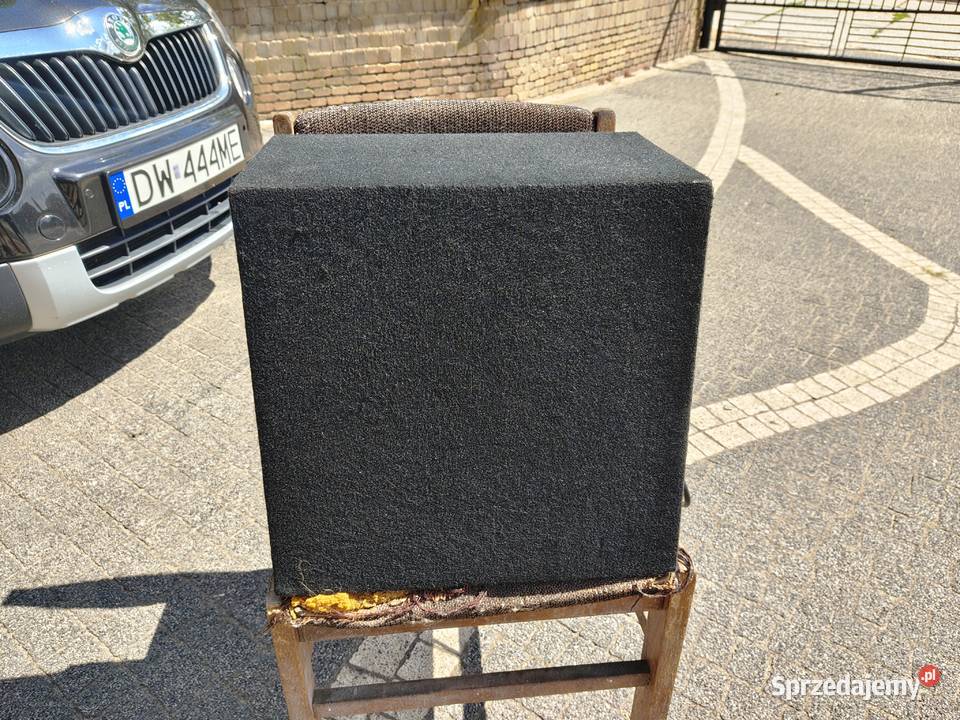 Skrzynia basowa bassowa subwoofer nowy głośnik skrzynie basowe i tuby śląskie Niegowonice