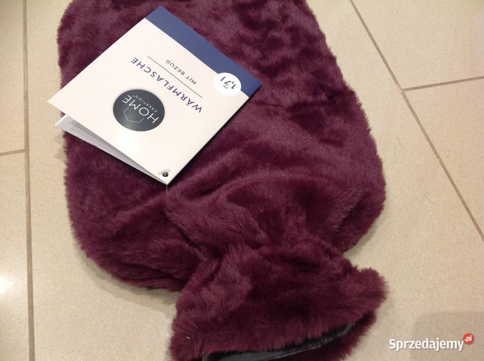 Termofor ze Sztucznym Futrem 17 L NOWY Pozostałe