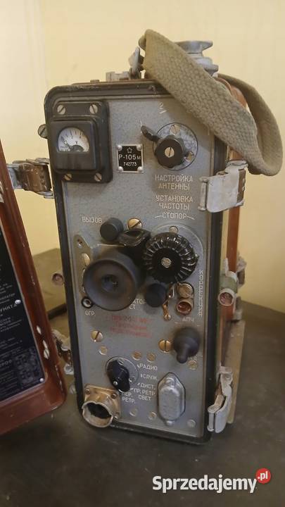 Radiostacja wojskowa R105M UKF wojsko Skierniewice