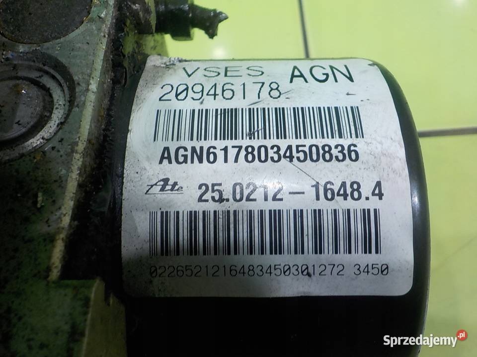 CHEVROLET CAPTIVA LIFT 22 VCDI 11r 5D pompa ABS osobowe Suków