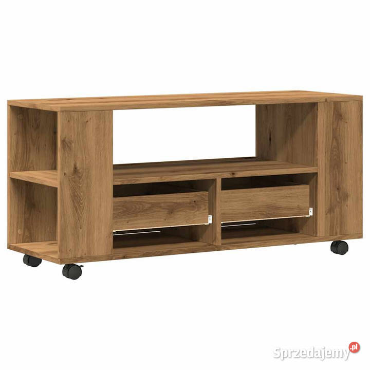 Szafka pod TV z kółkami dąb artisan materiał Warszawa