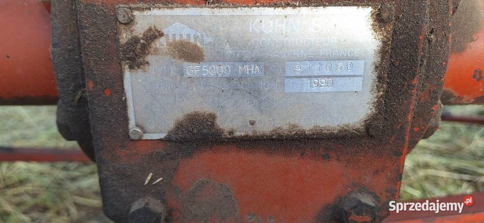 Przetrząsacz do siana karuzelowy GF 5000 Luborzyca