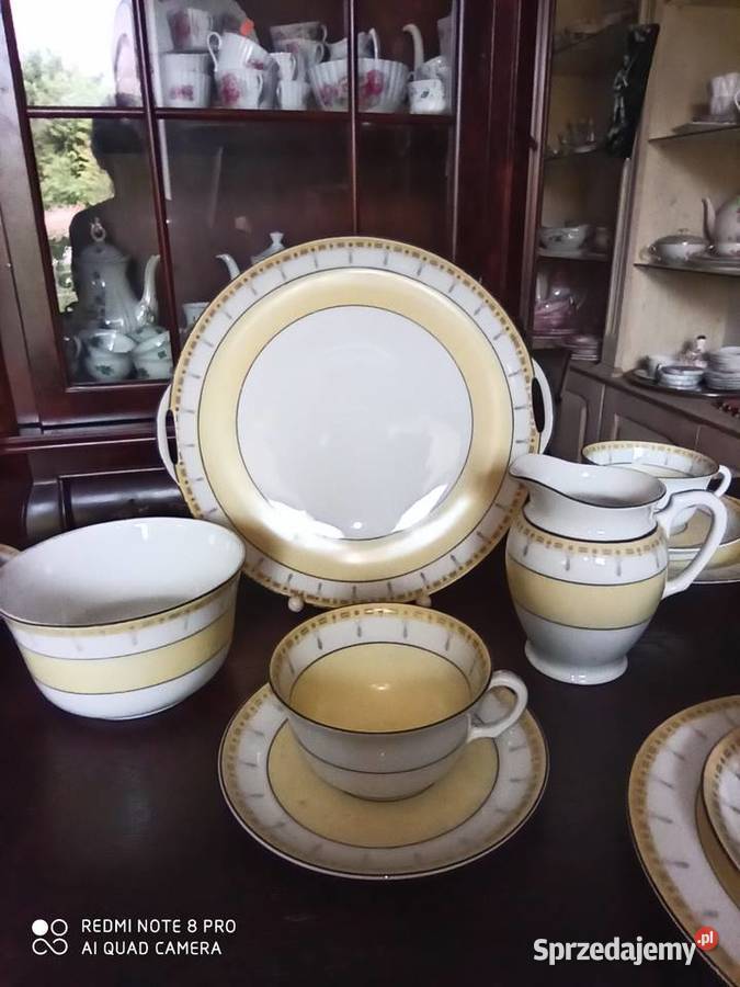 Serwis do herbaty Bohemia Epiag Czechoslowakia Gdańsk