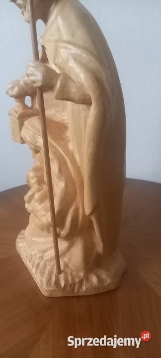 Drewniana rzeźba Świętej Rodziny Antyki łódzkie Skierniewice