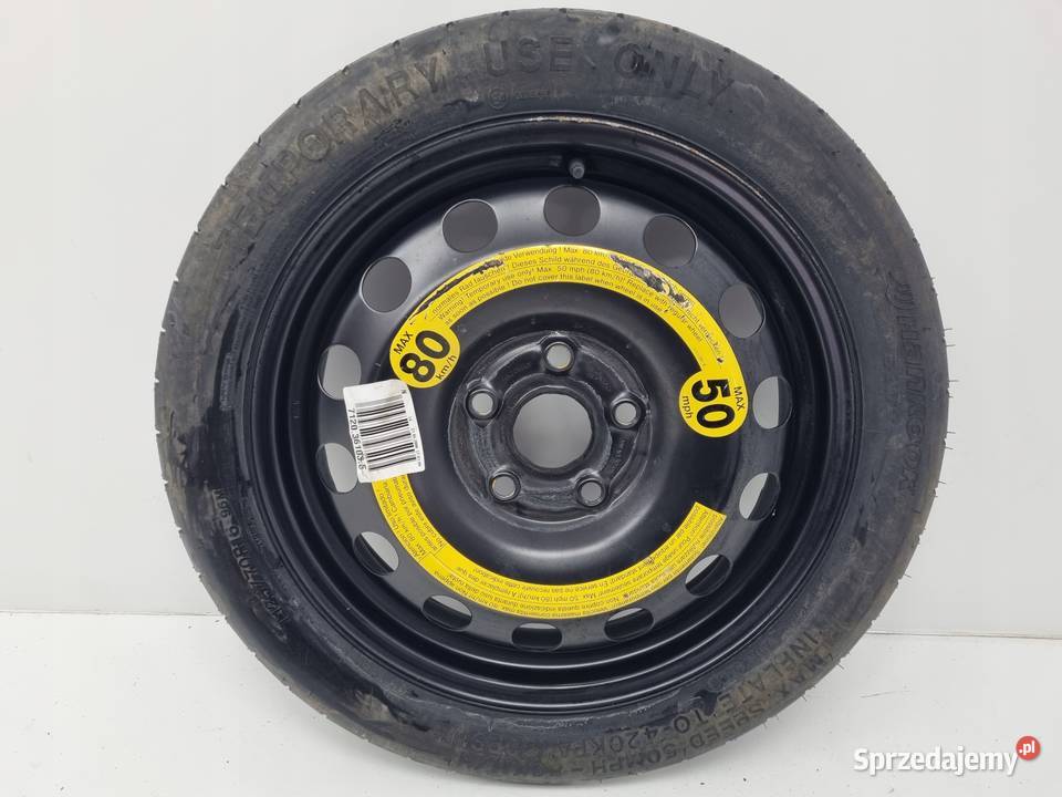 KOŁO DOJAZDOWE ZAPASOWE Audi Seat Vw Golf V Samochodowe Chełm