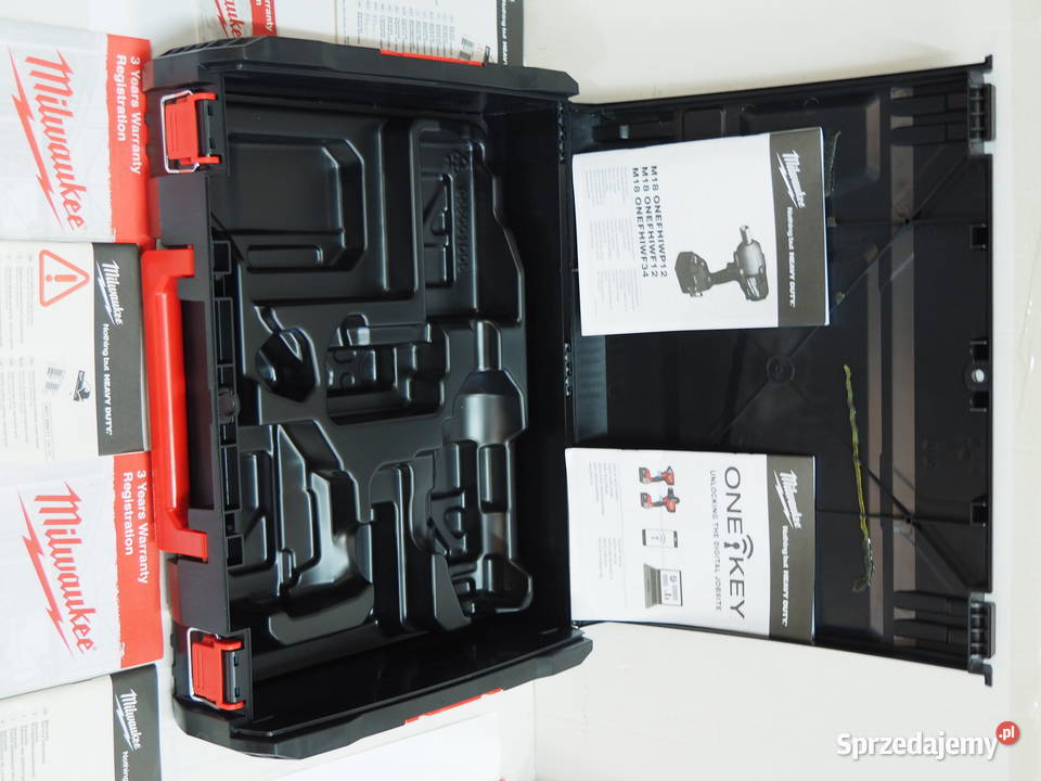 MILWAUKEE M18 walizka klucz 1234 FHIWF Onefhiwf Narzędzia Baszkówka