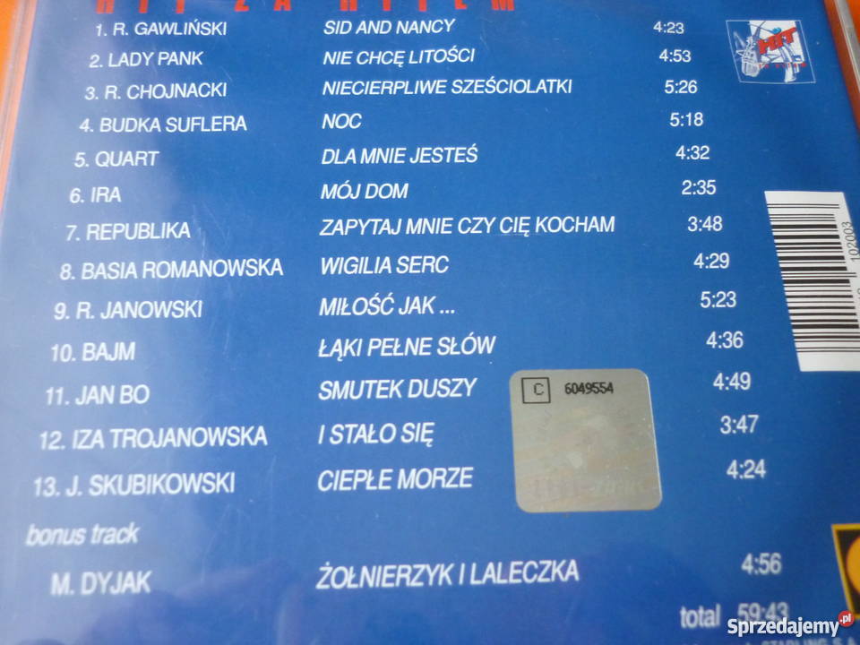 Płyta CD Hit hitem Ira Jan Bo Janowski 1 płyta Warszawa sprzedam