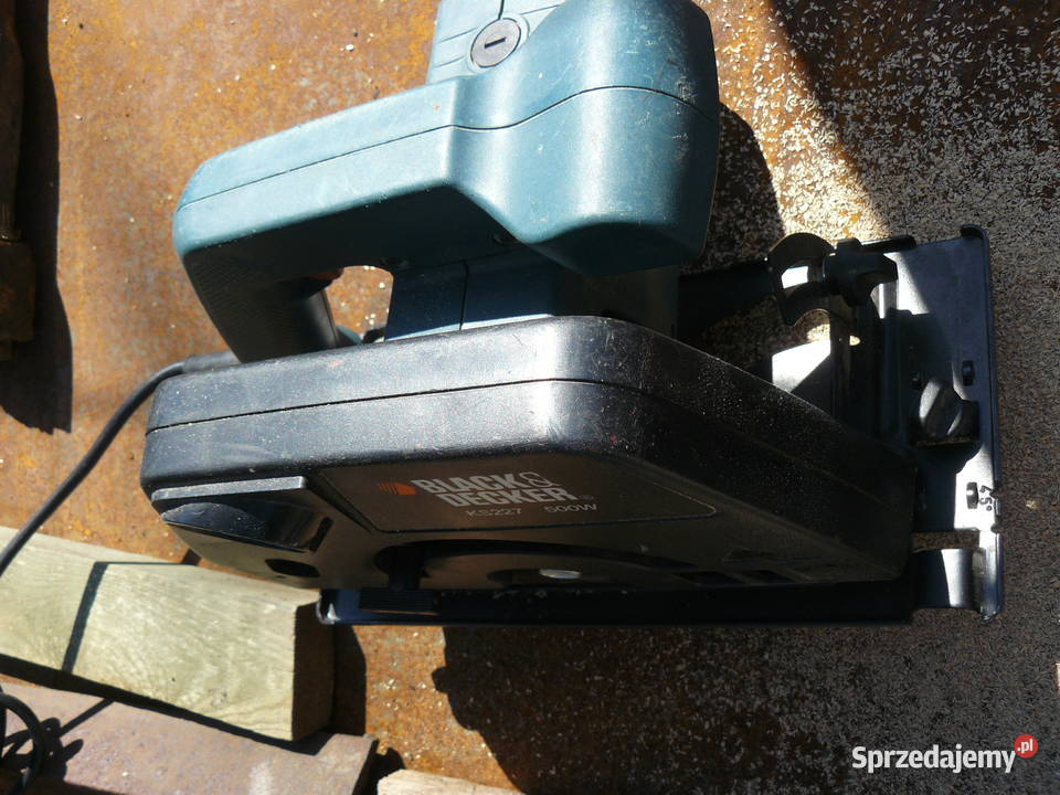 Pilarka tarczowa Black Decker ręczna 500 wat 2 lubuskie Nowa Sól sprzedam