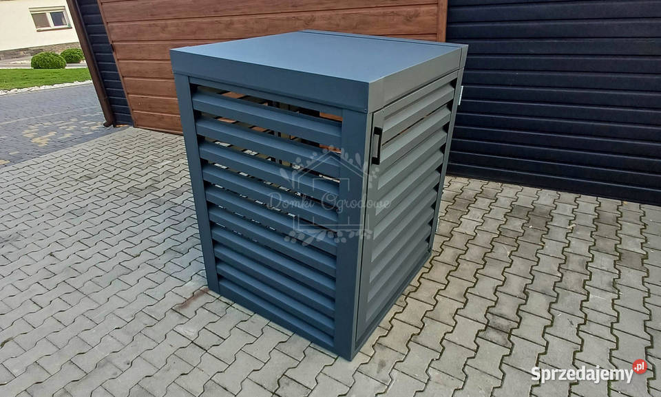 Osłona pompy ciepła 70x70x110 antracyt Zabudowa Lubartów