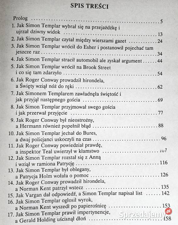 Święty zamyka sprawę Leslie Charteris Chełm