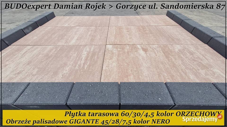 Obrzeże palisadowe gładkie nowoczesne GIGANTE podkarpackie Stalowa Wola