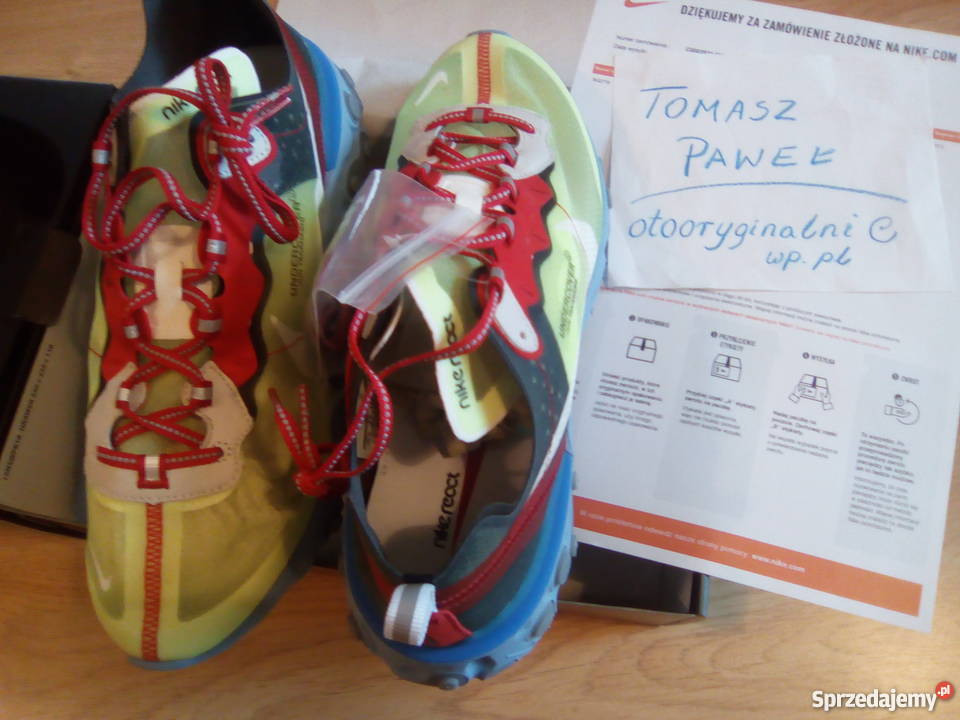 Nike Lab x Undercover React Element 87 VOLT czarny Poznań sprzedam