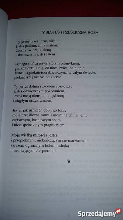 Ty jesteś prześliczną różą Mieczysław Hałat