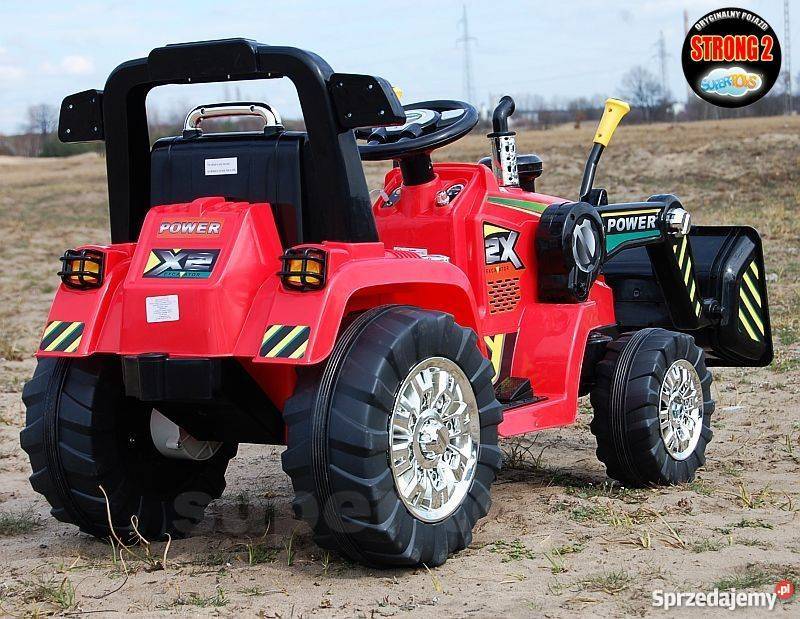NAJMOCNIEJSZY TRAKTOR Z ŁYŻKĄ I PILOTEM 12V TRZY Pojazdy elektryczne i spalinowe Toruń