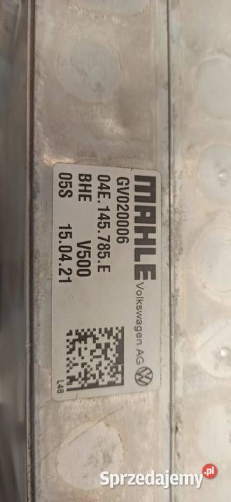 SKODA KODIAQ INTERCOOLER 15TSI 04E145785E