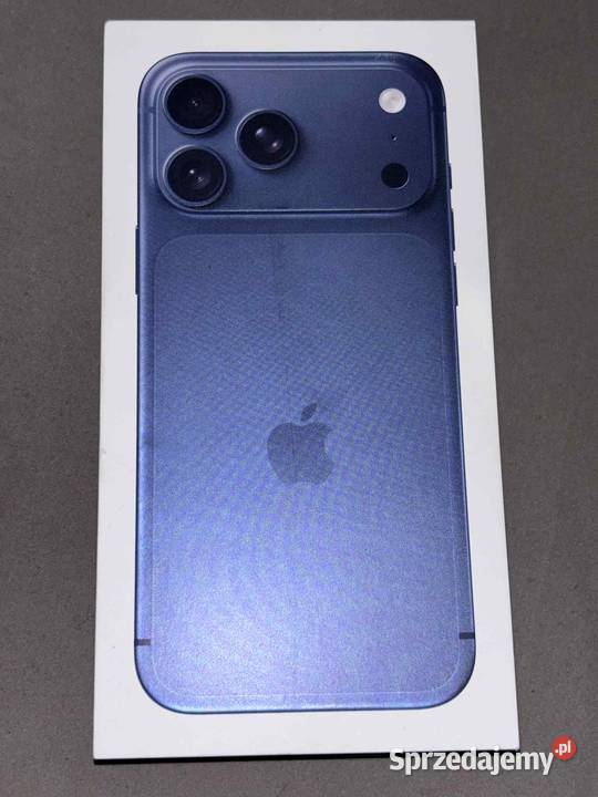 Iphone 17pro 1tb Apple / iPhone Telefony i Akcesoria mazowieckie Falenty Nowe