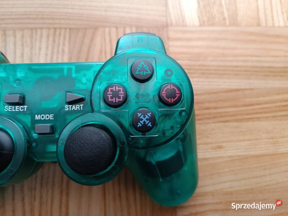 Pad bezprzewodowy PlayStation 2 2 zielony nowy Pruszków
