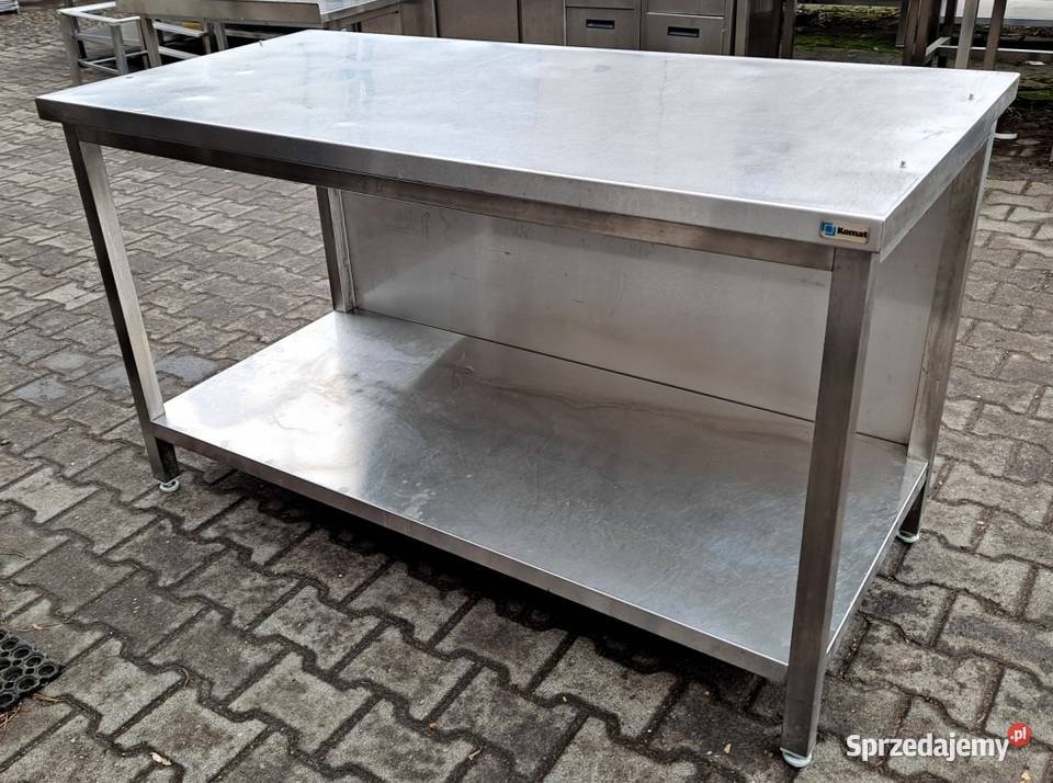 STÓŁ GASTRONOMICZNY Z PÓŁKĄ 1457085 M1365N Nowe Skalmierzyce