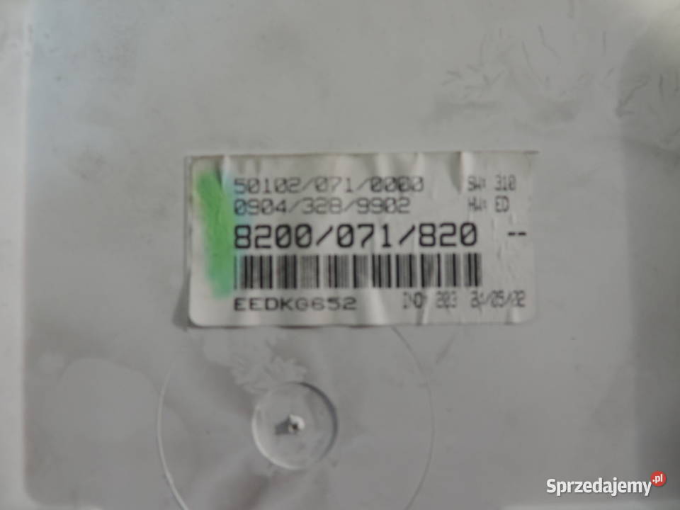 LICZNIK RENAULT SCENIC 1 FL 19 DCI 8200071820 Rok produkcji 2002 Liczniki i zegary Nowy Sącz