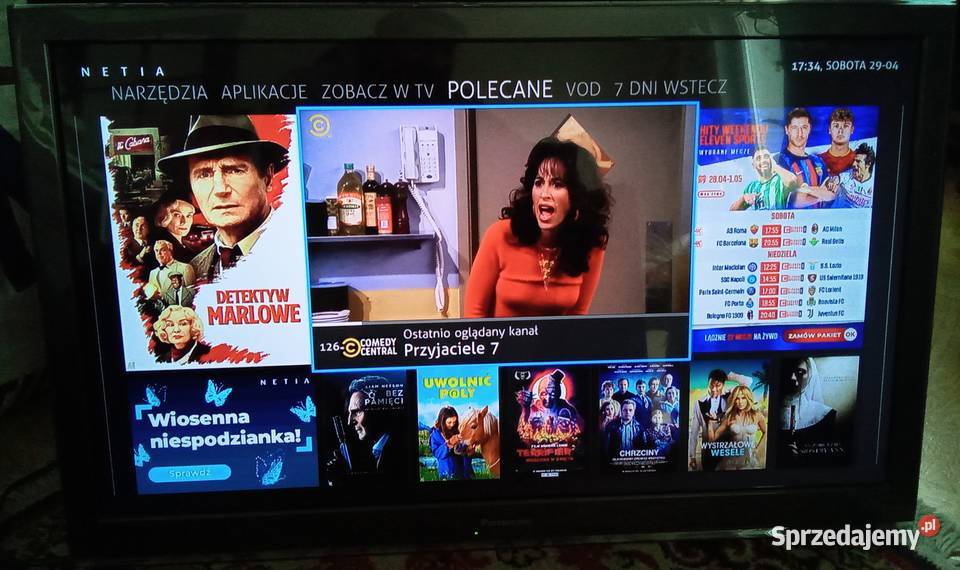TV LED 32 cale Full HD Panasonic Viera z DVBT Telewizory mazowieckie Warszawa