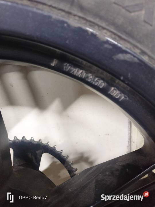 Yamaha TZR 50 tylne koło Łubno