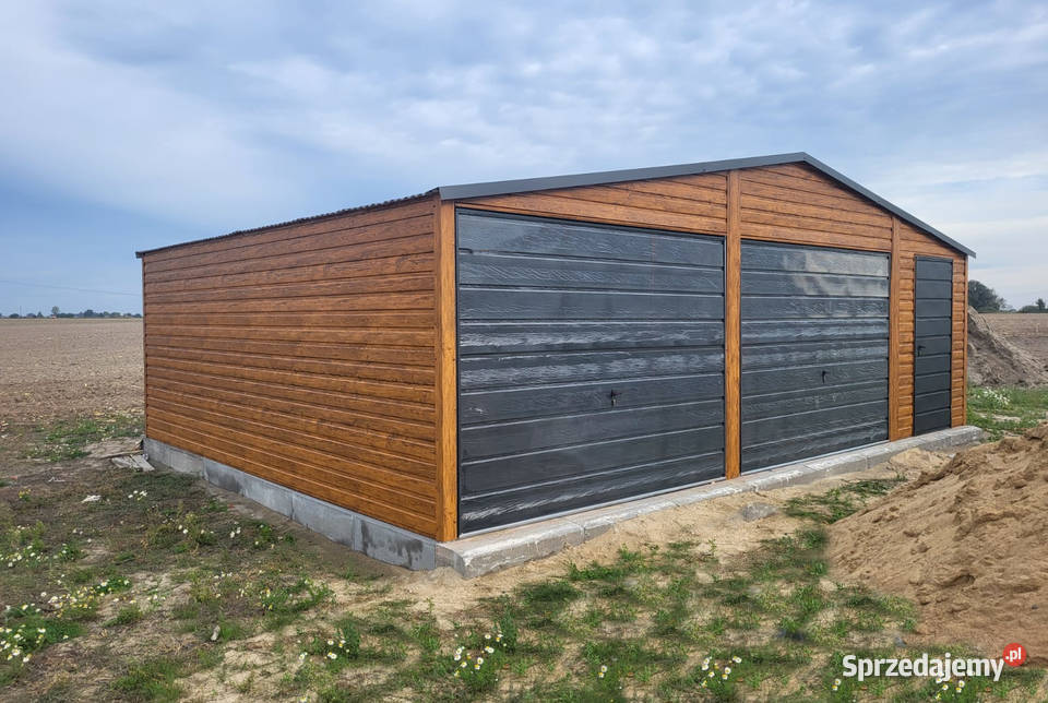 Garaż dwustanowiskowy 8x6 PREMIUM TANIO Truskawiec