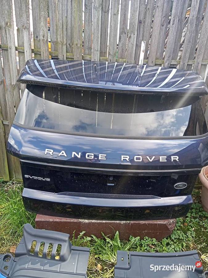 Range rover evogue kompletna klapa tył
