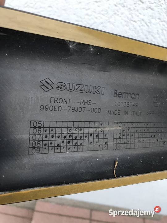 LISTWA DRZWI LEWY PRZÓD SUZUKI SX4 990E079J07000 Kozy sprzedam