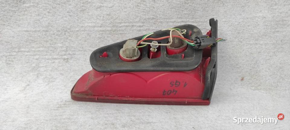 LAMPA LEWA i PRAWA TYLNA TYŁ PEUGEOT 607 komplet