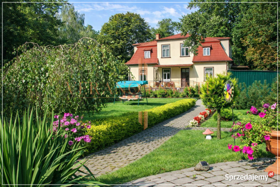 Przedwojenna willa Nadbuże ogród 2200m2 gazowe Milanówek sprzedam