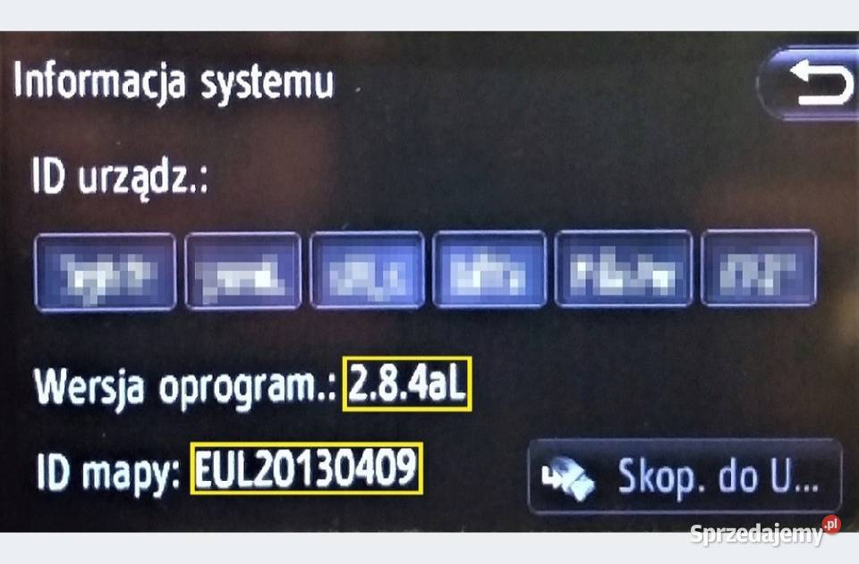 Nowe mapy oprogramowanie Toyota Touch GO Touch 2