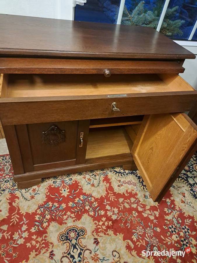 Piękny typowy kredens secesja Myślibórz