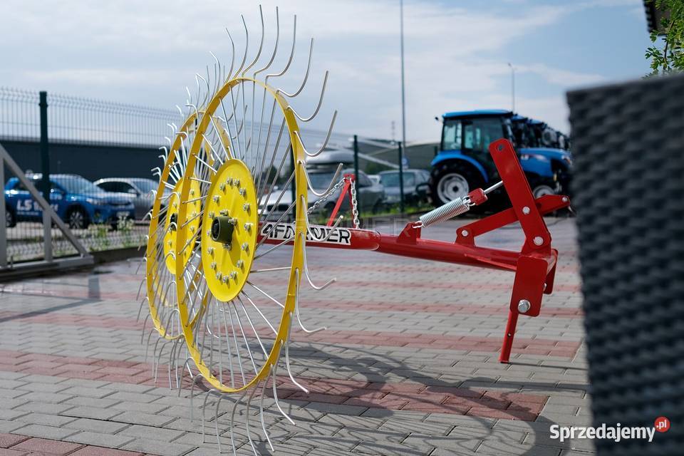 Przetrząsacz zgrabiarka 3 gwiazdowa PZK3 4FARMER podkarpackie Tajęcina