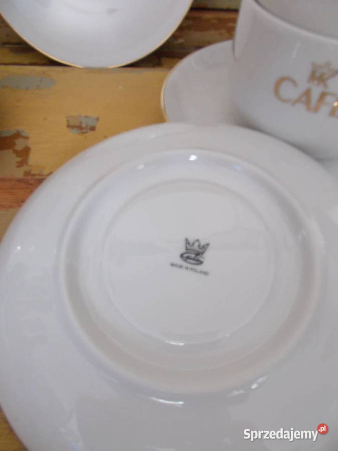 Piękny Zestaw PorcelanowyMK CafeLata PRLVintage zachodniopomorskie Szczecin sprzedam