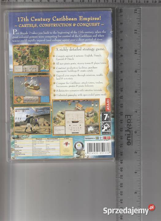 PORT ROYALE 2 PC wersja angielska Pruszków