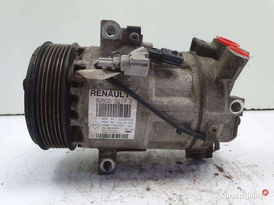 SPRĘŻARKA KLIMATYZACJI Renault Clio IV 09 TCe