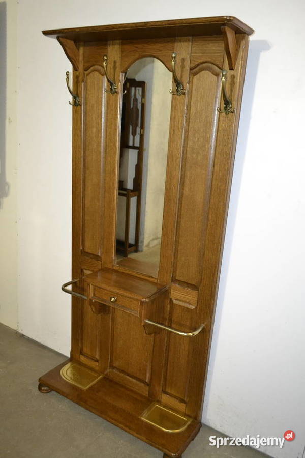 wieszak garderoba stylowa dąb Będzin