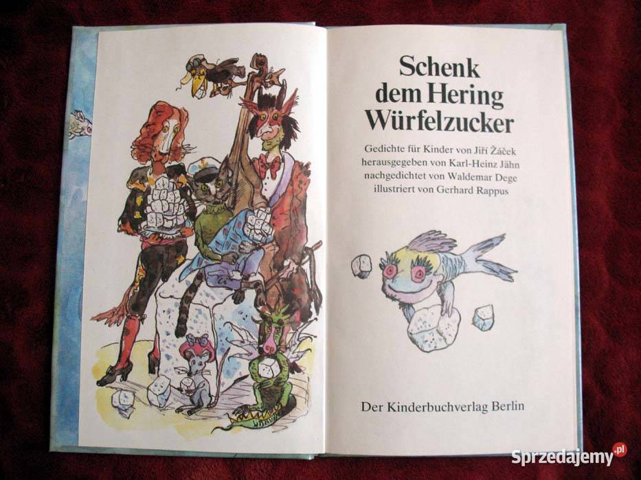 Schenk dem Hering Wrfelzucker KarlHein książka Rok wydania 1988 Siedlce