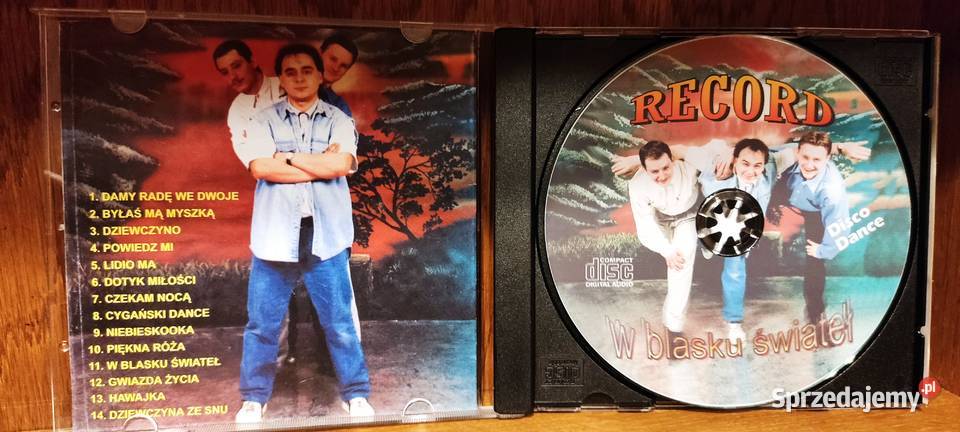Record w Blasku Świateł płyta CD CD Lutomiersk