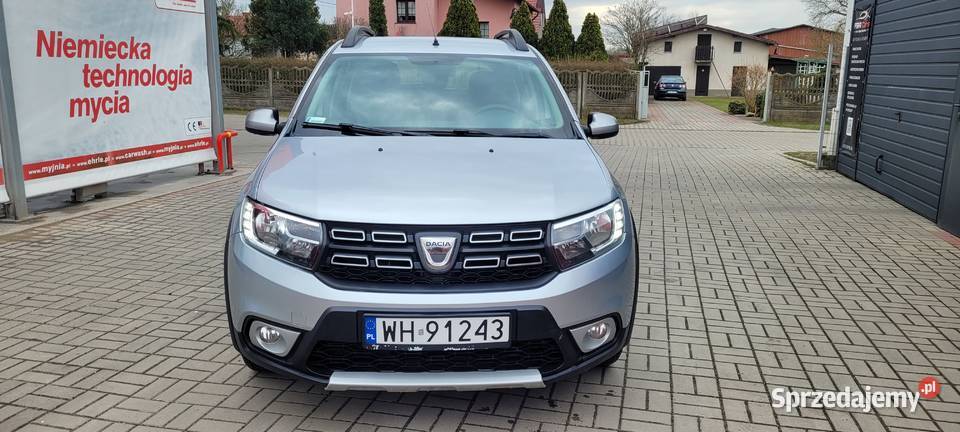 2020 OKAZJA DACIA SANDERO STEPWAY 10 BENZ elektryczne lusterka Sandero Stepway Wrocław