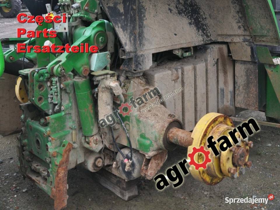 John Deere 7800 części skrzynia biegów zwolnica Pozostałe Byków